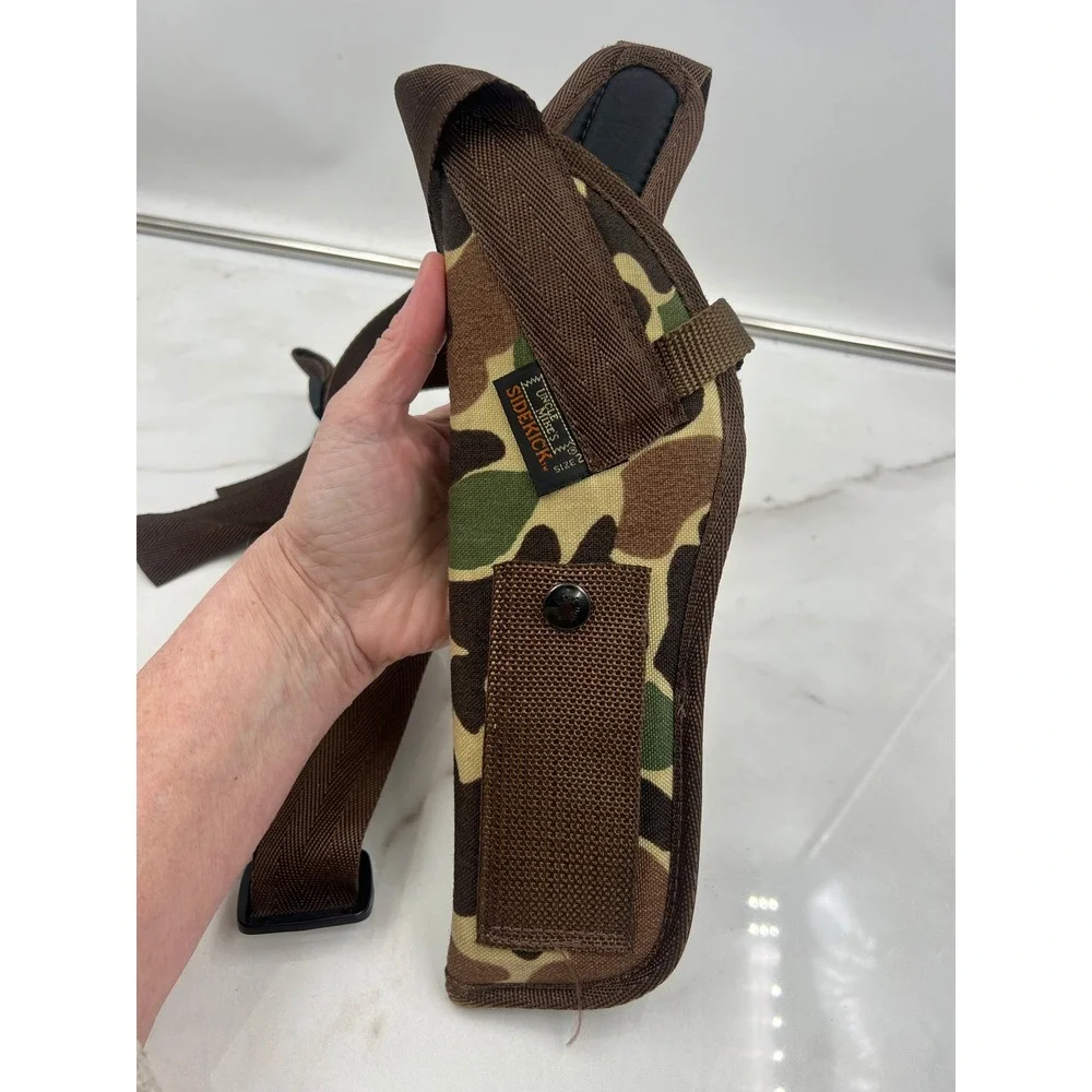 Uncle Mikes Sidekick Size 2 Shoulder Holster Camo Nylon Adjustable Strap 8502-1